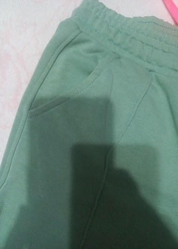 Yeşil Oversize Kız Eşofman Takımı - Görsel 7