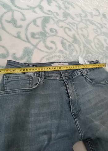 Gri Denim Erkek Kot Pantolon - Görsel 6