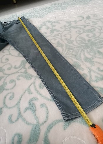 Gri Denim Erkek Kot Pantolon - Görsel 8