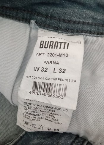 Gri Denim Erkek Kot Pantolon - Görsel 7