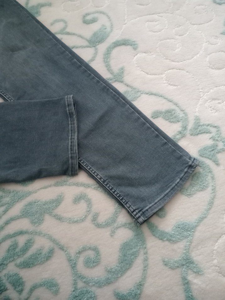 Gri Denim Erkek Kot Pantolon - Görsel 2
