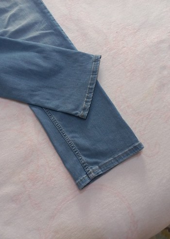 Erkek mavi Denim Normal Paça Jean - Görsel 6