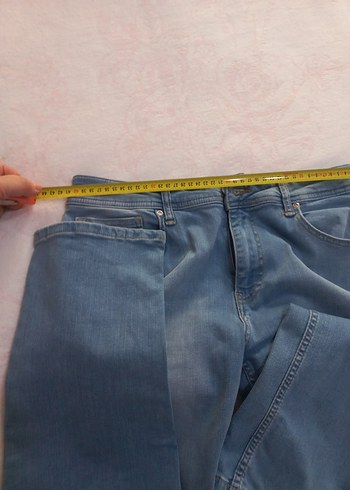 Erkek mavi Denim Normal Paça Jean - Görsel 7