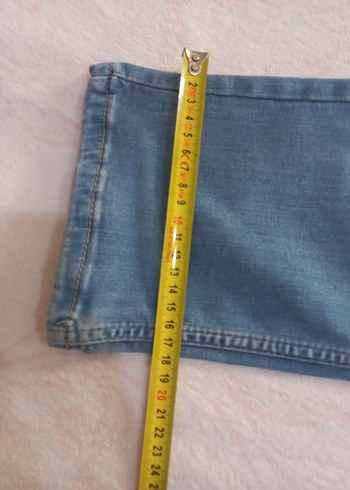 Erkek mavi Denim Normal Paça Jean - Görsel 10