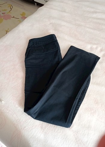 Siyah Kadın Denim Pantolon - Görsel 6