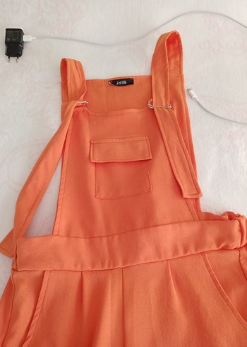 Turuncu Kadın Tulum - Görsel 2