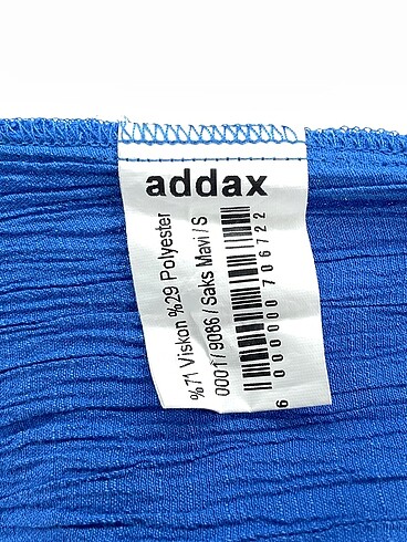 s Beden mavi Renk Addax Bluz %70 İndirimli.