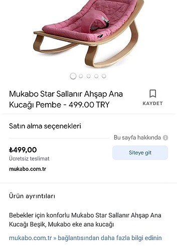 Ahşap Ana kucağı 