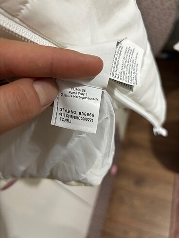 s Beden beyaz Renk Orijinal Puma mont