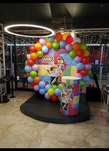 LEGO temalı branda afiş 180x 180 cm