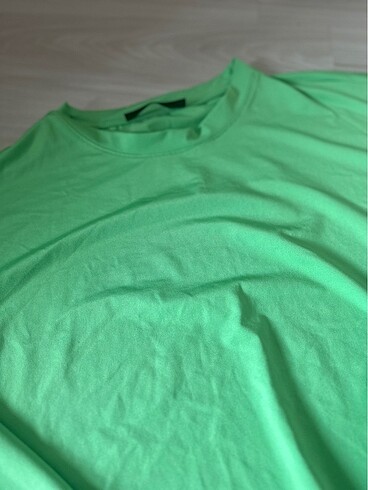 l Beden yeşil Renk Overdıse bluz