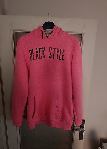 Neon pembe ,kalın sweatshirt