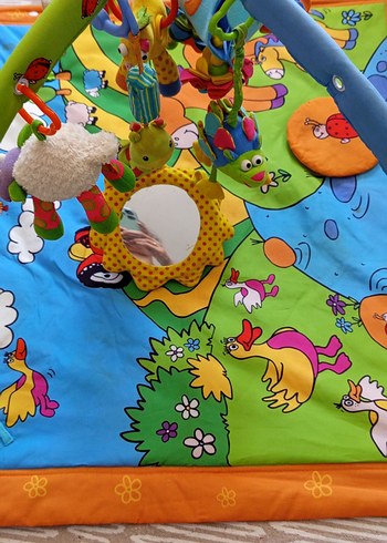 Beden Renk Renkli Bebek Oyun Minderi