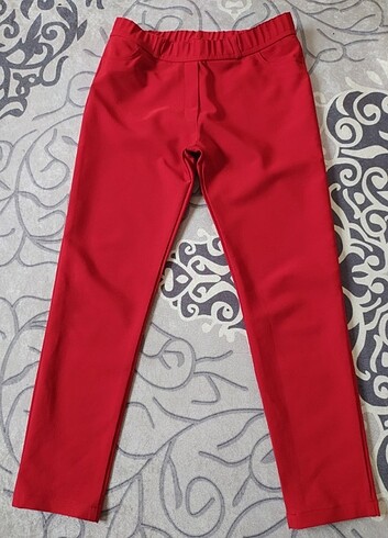 xl Beden Kırmızı pantolon
