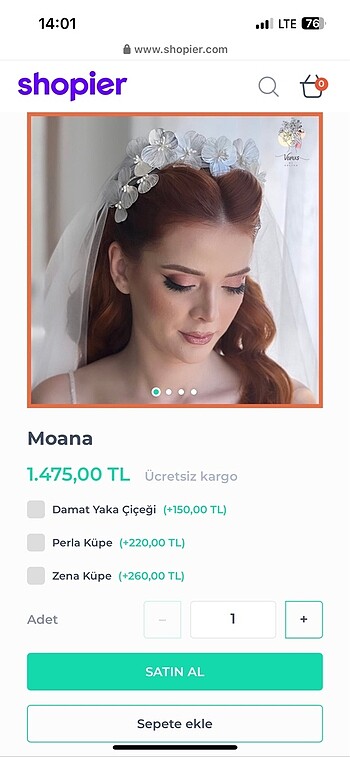 gelin tacı