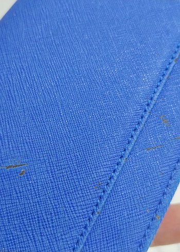 Calvin Klein Mavi Fermuarlı Kadın Cüzdanı - Görsel 4