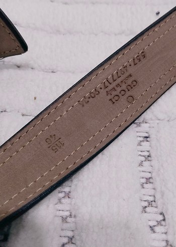 Gucci Koyu Renkli Deri Tokalı Kadın Kemer - Görsel 5