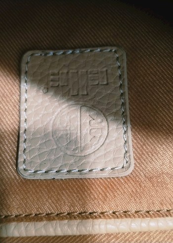 elle Bej Deri Kadın Çanta - Minimalist Tasarım - Görsel 8