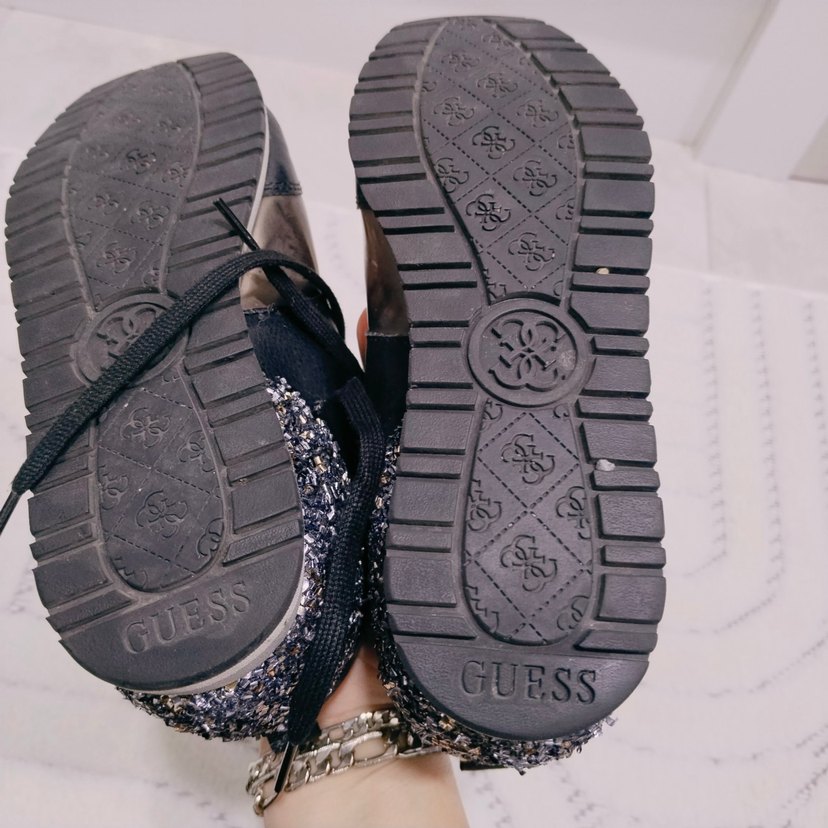 guess Yılan Desenli Kadın Dolgu Topuklu Spor Ayakkabı - Görsel 5