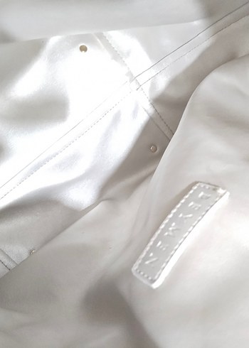 Beymen Pembe Yılan Desenli Çanta - Görsel 8