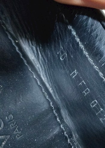 Louis Vuitton Klasik Siyah Deri Tokalı Erkek Loafer #46 numara - Görsel 5