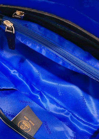 Klasik Siyah hakiki Deri Kadın Çanta İran markasi - Görsel 10