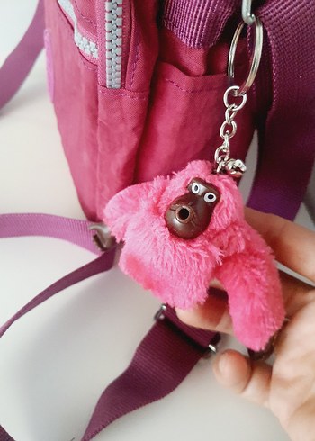Beden pembe Renk Renkli Fermuarlı Pembe Kadın Çapraz Çanta
