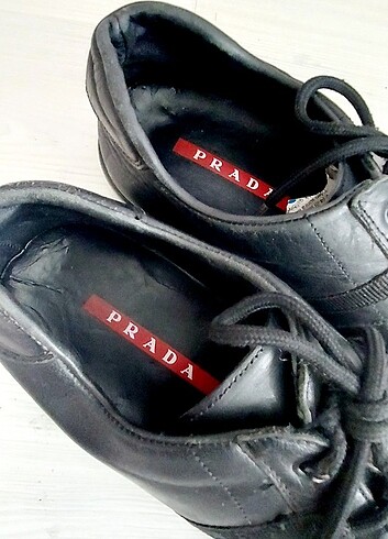 Prada 42 no ic ve dış gercek deri. Orjinal - Görsel 5