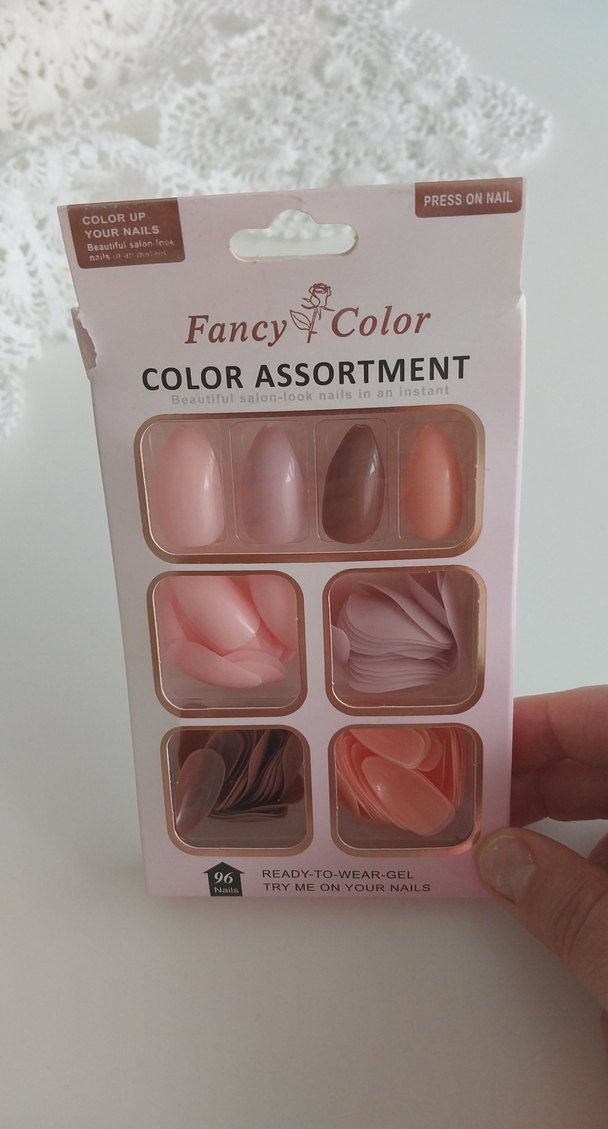 Pastel Bej Takma Tırnak Seti - Görsel 4