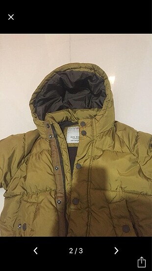 Zara çocuk mont