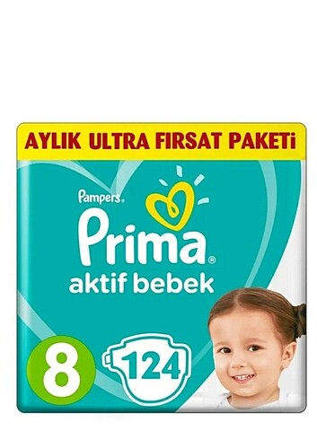 Prima 8 no 124 adet bez