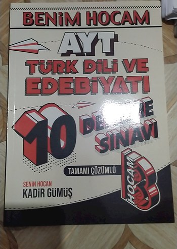 Benim Hocam AYT Türk Dili ve Edebiyatı 10 Deneme