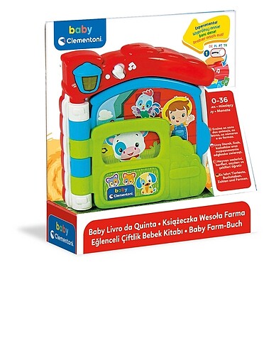 Baby clementoni bebek kitabı