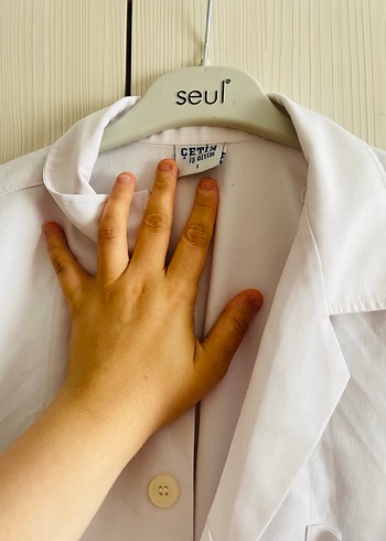 Hemşire ebe doktor diyetisyen önlüğü - Görsel 3