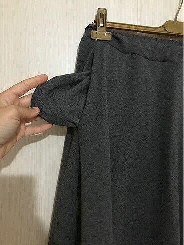 Tesettür etek - kış için uygundur - Görsel 3