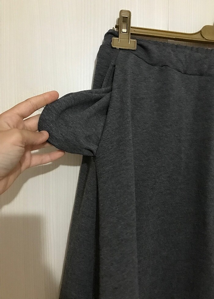 Tesettür etek - kış için uygundur - Görsel 3