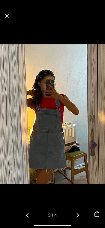 xs Beden Bershka kot tulum