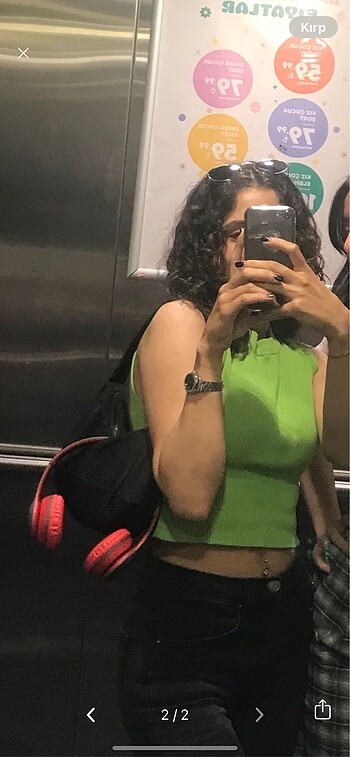 Pull and Bear PULL&BEAR siyah sıfır kol body