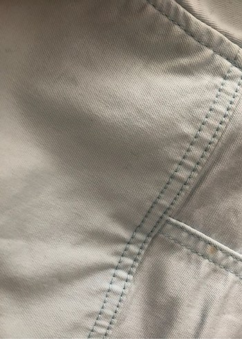 38 Beden Düğmeli Denim Kadın Ceket