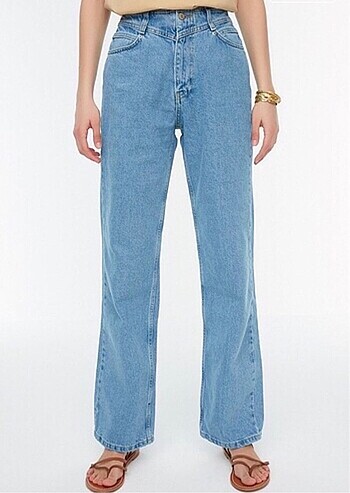 Wide leg jean