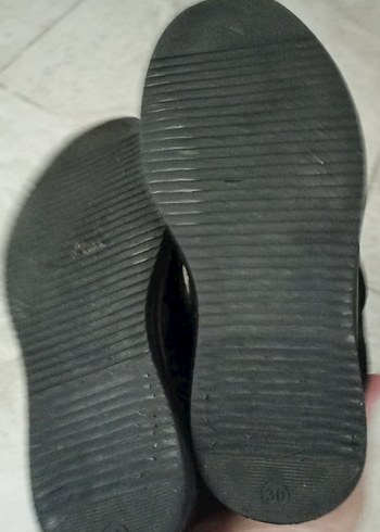 Kemerli Siyah Erkek Çocuk Özel Ayakkabı - Görsel 4