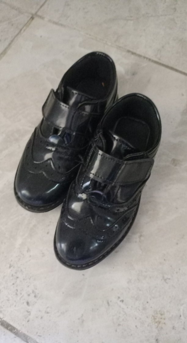 Kemerli Siyah Erkek Çocuk Özel Ayakkabı - Görsel 2