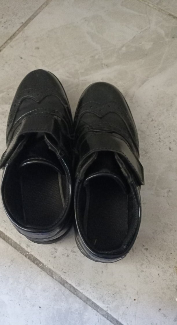 Kemerli Siyah Erkek Çocuk Özel Ayakkabı - Görsel 3