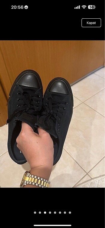 Converse Siyah ayakkabı