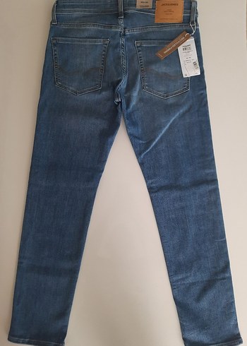 Jack & Jones Mavi Denim Erkek Jean - Görsel 4
