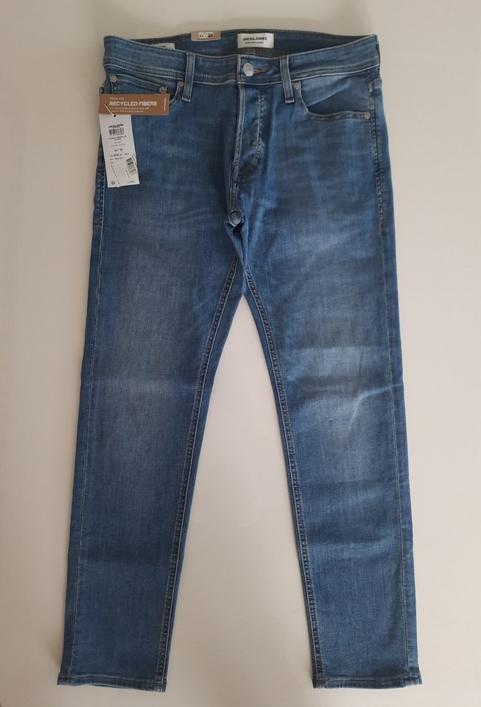Jack & Jones Mavi Denim Erkek Jean - Görsel 3