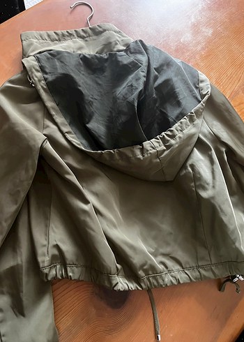 Bershka hali bomber yağmurluk - Görsel 3