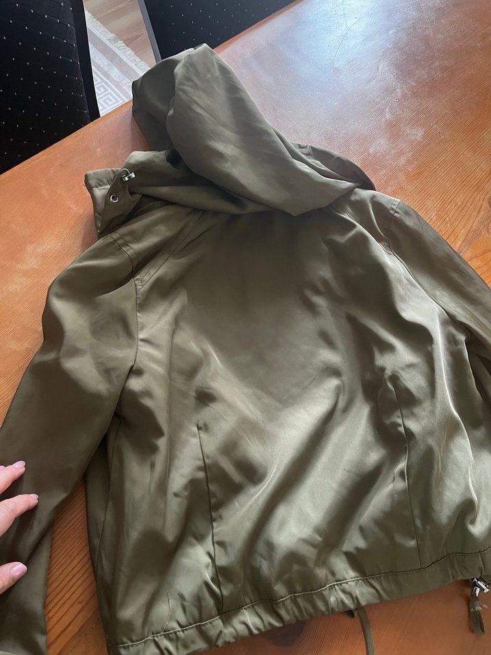 Bershka hali bomber yağmurluk - Görsel 2