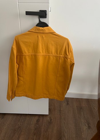 Trendyol & Milla Sarı Düğmeli Kadın Denim Ceket