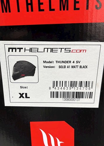 MT THUNDER 4 MAT BLACK-INTERPHONE U-COM 16 - Görsel 4